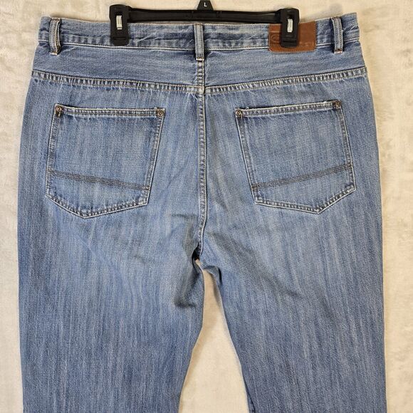 Ecko Unltd Jeans Baggy 5-pocket Size 38 Y2K Vtg Hip Hop Skater Wide Leg - Picture 3 of 9